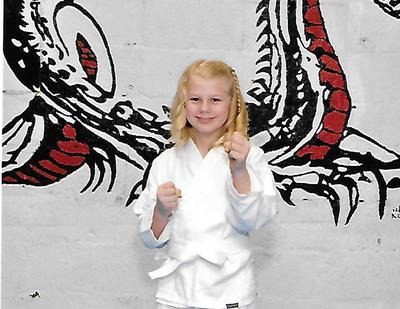 My Daughter Now - 1 Month into Karate